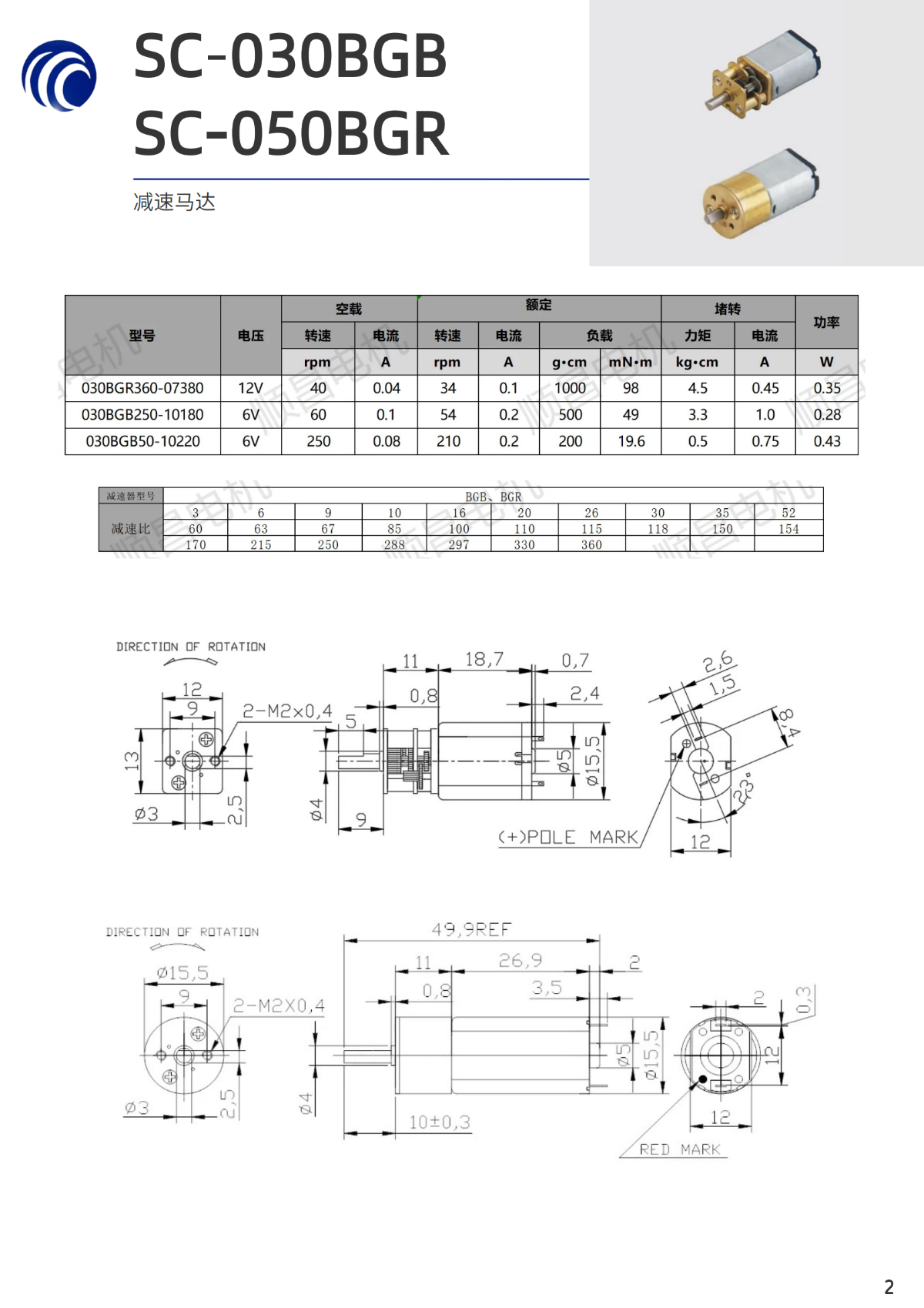 減速電機
